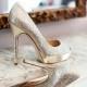 Fashionable Wedding Shoes ♥ Sparkly Wedding High Heels  | Şık Lame Parlak Topuklu Abiye Ayakkabı