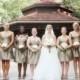 Elegant Gold And White Missouri Wedding