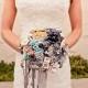 Vintage Wedding Bouquet ♥ Handmade Custom Vintage Brooch Wedding Bouquet
