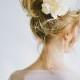 Messy Wedding HairStyles ♥ Wedding Messy Updo Hairstyle | Sade ve Kabarik Gelin Topuzu