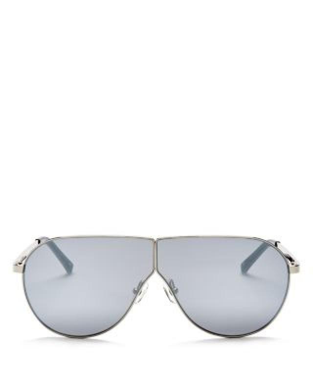 wedding photo - 3.1 Phillip Lim Mirrored Shield Aviator Sunglasses, 70mm