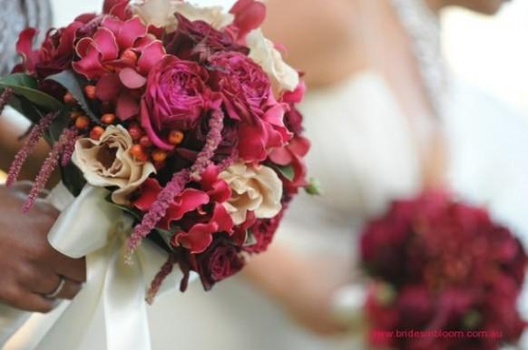 wedding photo - باقة الزفاف والزهور