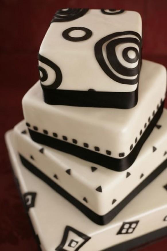 wedding photo - Modern Wedding Cakes