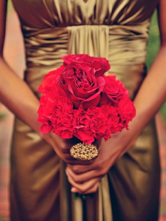 wedding photo - Восхитительно Красной Подробности Свадебные