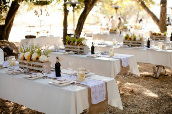Rustic Wedding - Rustic Wedding Reception Decor #797353 - Weddbook