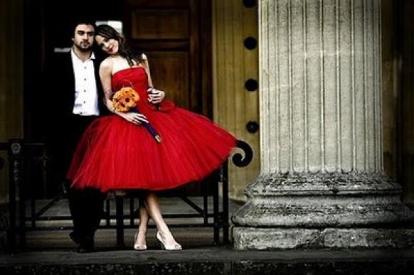 wedding photo - Red Wedding Inspiration