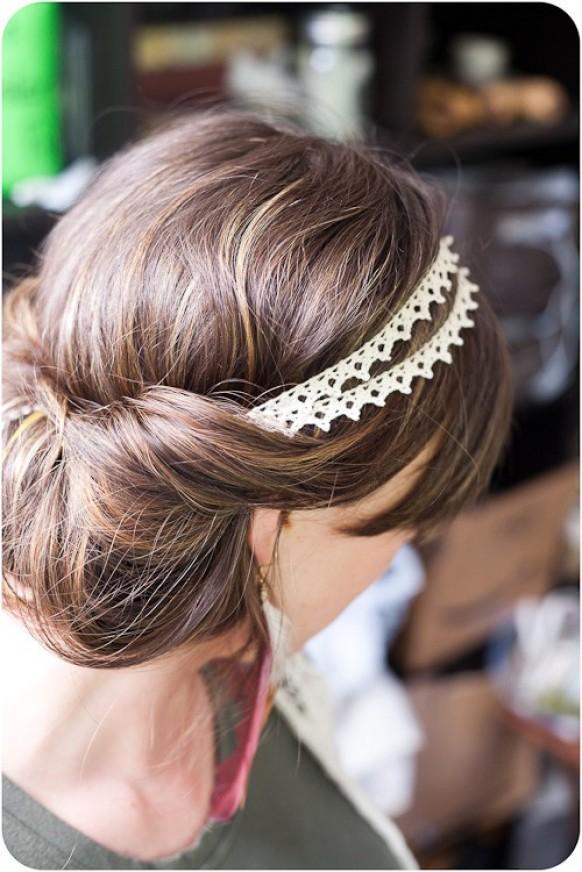 wedding photo - Lace Headbands