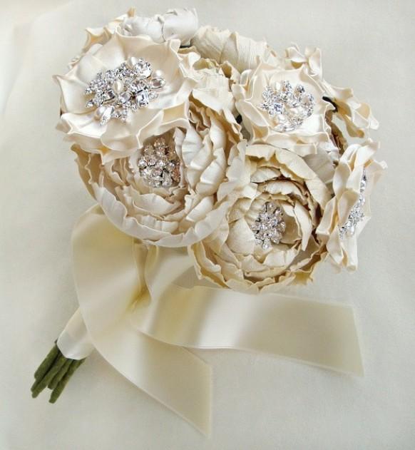 wedding photo - Silk Bridal Bouquets 