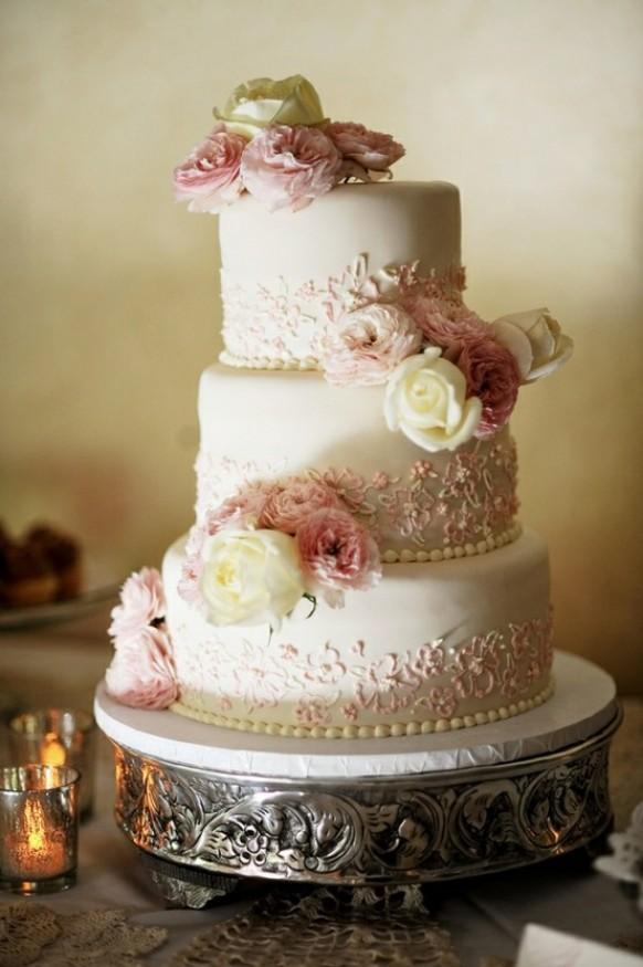 wedding photo - كعك الزفاف فندان كعكة الزفاف خمر ♥