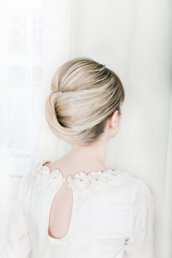 wedding photo - Modern Wedding HairStyles ♥ Wedding Updo Hairstyle 
