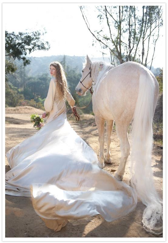 Hochzeit - Jede Braut braucht ein weißes Pferd ...