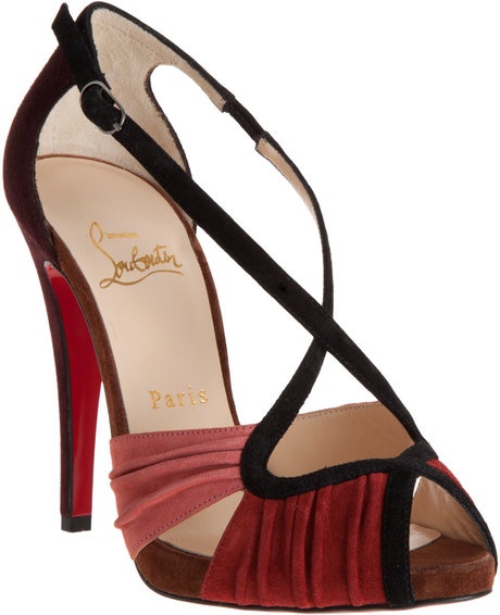Wedding - Christian Louboutin Wedding Shoes with Red Bottom ♥ Vintage Wedding High Heel 