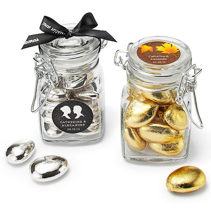 Hochzeit - Personalisierte Apothecary Jar Favors