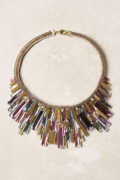 Hochzeit - Metropolis Bib Halskette von Ranna Gill ♥ Swarovski Kristall Halskette