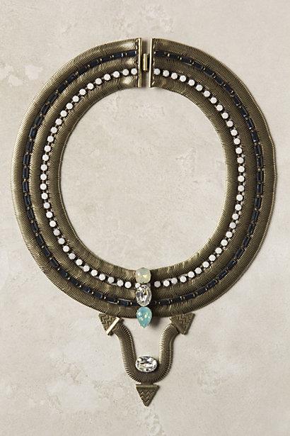 Hochzeit - Pfeil Snake Necklace - B