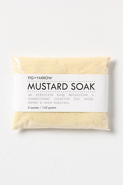 Hochzeit - Fig + Yarrow Mustard Soak - B