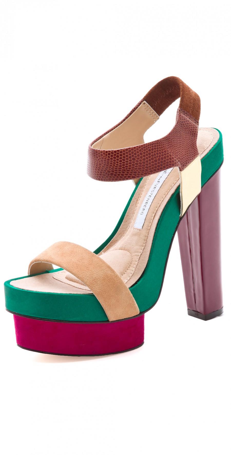 Mariage - Toy Colorblock Sandals