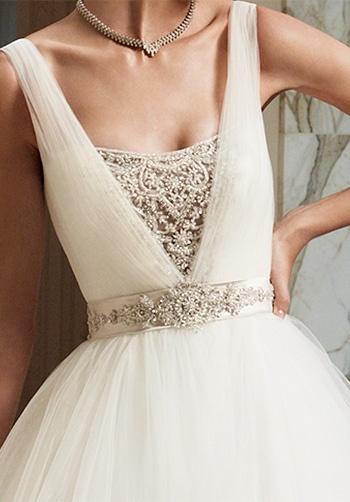Wedding - Casablanca Wedding Dresses ♥ Tulle Ball Gown Wedding Dress 