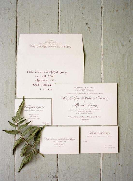 Wedding - Invitations & Stationery