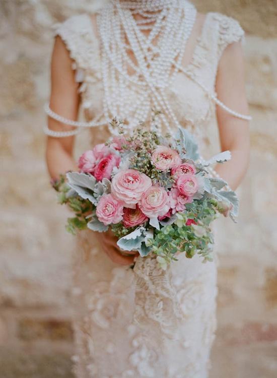 زفاف - باقة الزفاف وزهرة