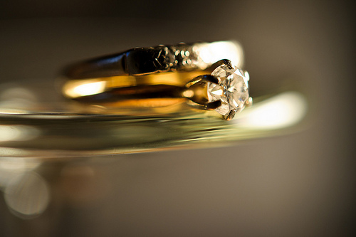 Mariage - L'anneau de mariage de grand-mère