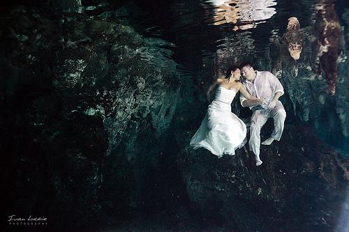 زفاف - كاترينا + مايكل - تحت الماء المصور إيفان Luckie التصوير-1-