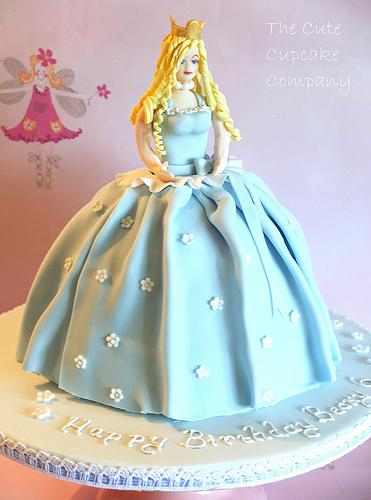 Hochzeit - Prinzessin Kuchen