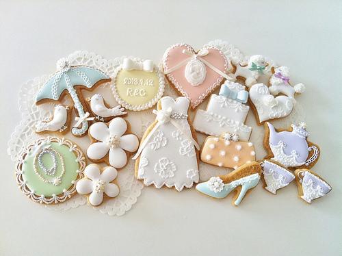 Hochzeit - Hochzeit Cookies