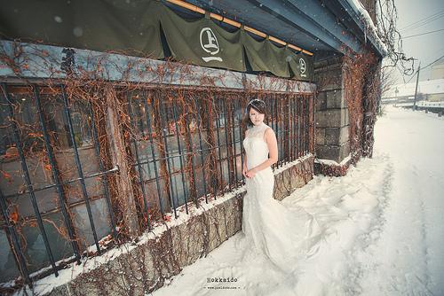 Hochzeit - [Hochzeits-] Schnee