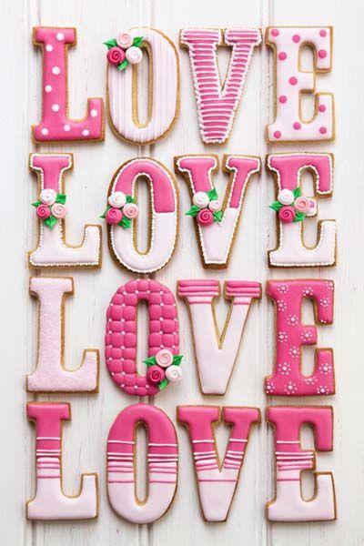 Свадьба - Cookie Decorating Ideas - Wedding, Love, Valentines, Etc.