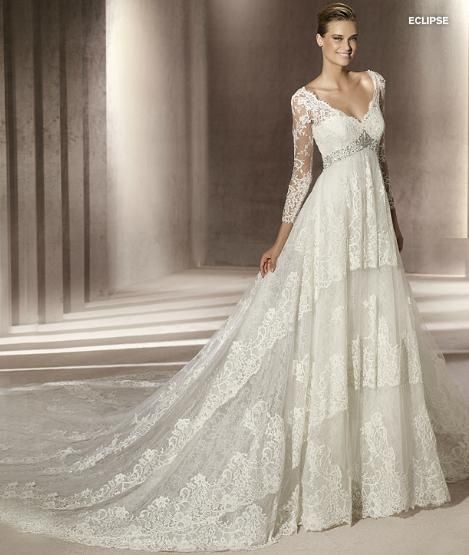 Wedding - Pronovias "Eclipse" Wedding Gown 