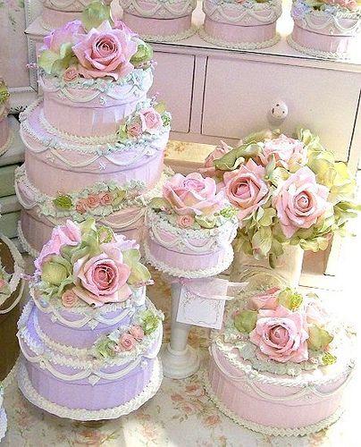 Mariage - Boîtes à gâteaux magnifiques! ~ Tous comestibles