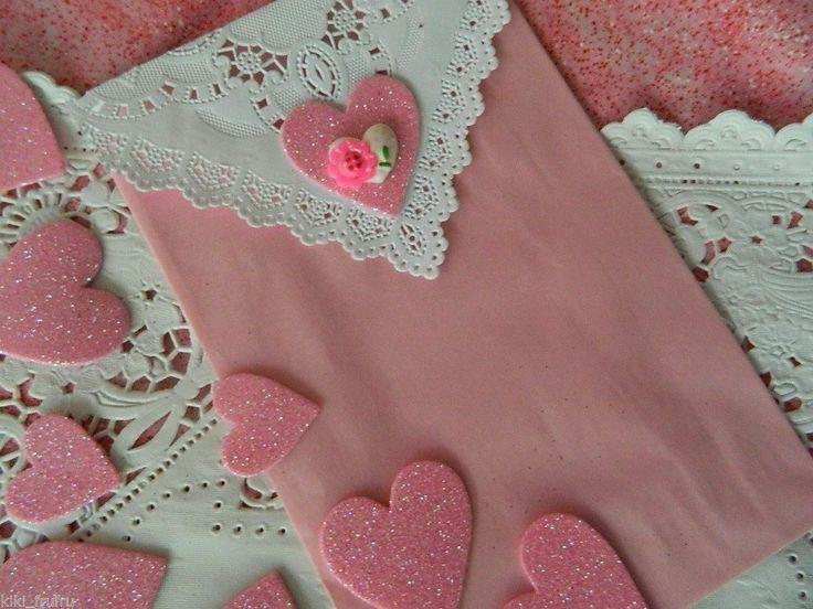 Hochzeit - (12) 5x7 Pink Party Bag Glassine Gefüttert Cookie-Süßigkeit Valentine Tea Shower Gefälligkeiten