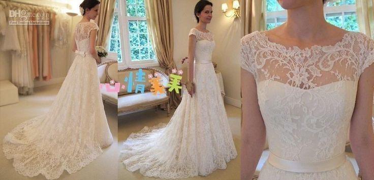 Свадьба - New White/ivory Lace Sweetheart Wedding Dress