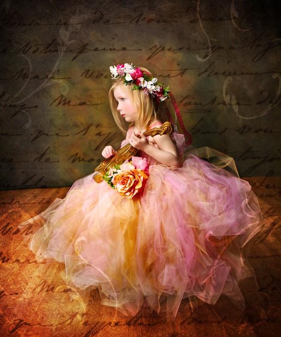 Wedding - Holiday Dusty Rose Enchanted Fairy - New