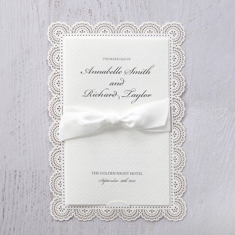 زفاف - Amabilis - Wedding Invitation Sample (BH4012) - New