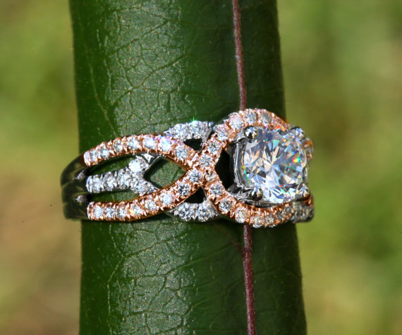 Hochzeit - bride Diamond Engagement Ring