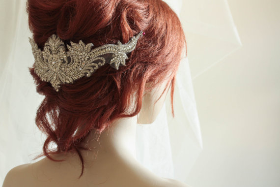 زفاف - Bridal Headpiece - Lazio  - New