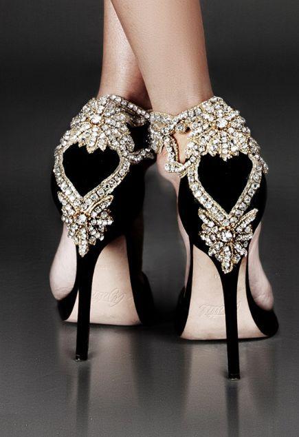 Wedding - Black Stylish Heel