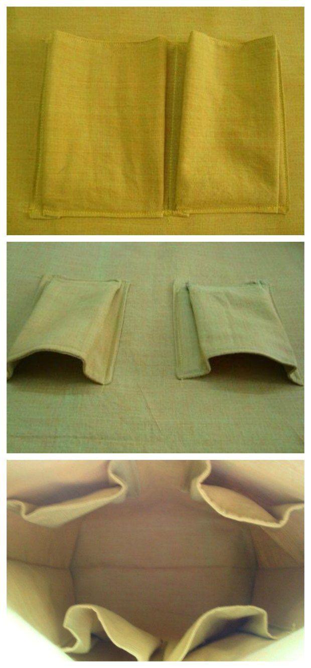 Hochzeit - How To Make Roomy Pockets For Your Bags