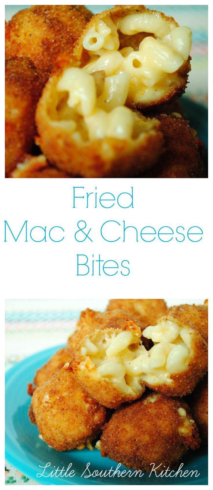 Hochzeit - Fried Mac And Cheese Bites