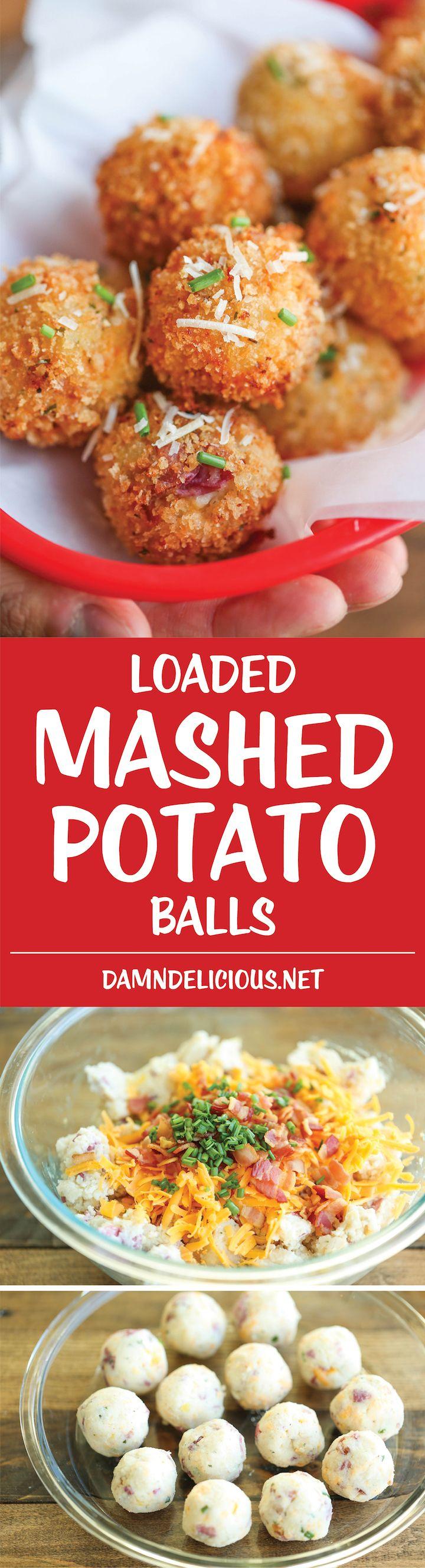 زفاف - Loaded Mashed Potato Balls