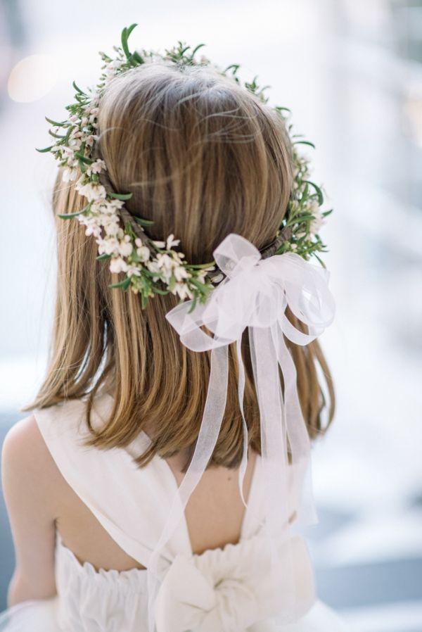Свадьба - Flower Girl Crown