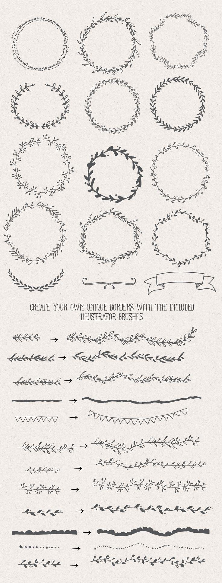Hochzeit - The Handsketched Designers Kit