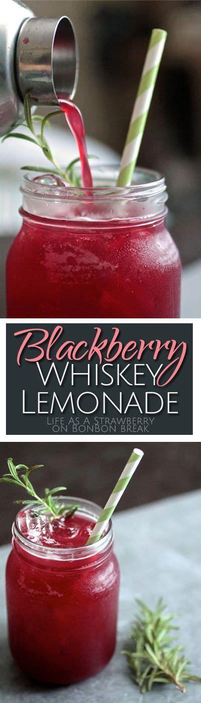 Hochzeit - Blackberry Whiskey Lemonade