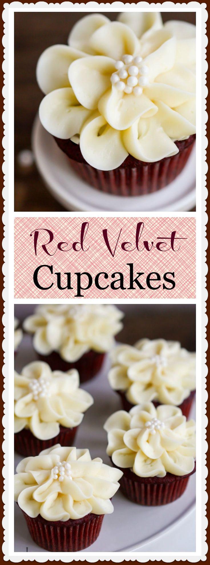 Hochzeit - Red Velvet Cupcakes