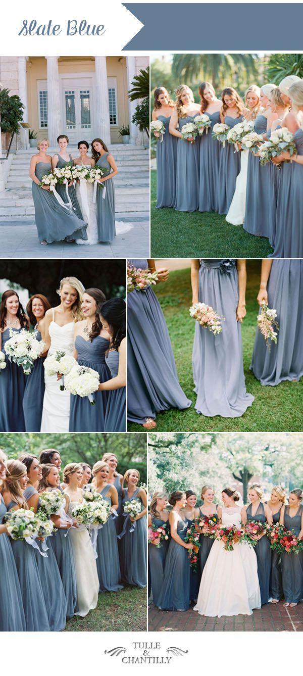 Wedding - Top Ten Wedding Colors For Summer Bridesmaid Dresses 2016