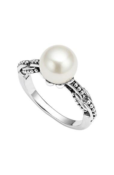 زفاف - LAGOS 'Luna' Pearl Ring 