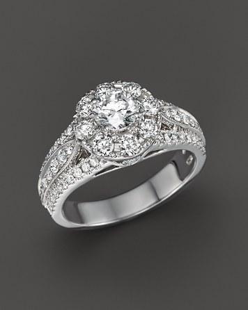 Mariage - Bloomingdale&#039;s Diamond Engagement Ring in 14K White Gold, 1.75 ct. t.w.