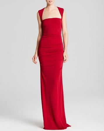 Mariage - Nicole Miller  Gown - Sleeveless Stretch